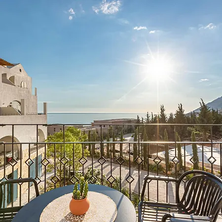 Santorini Dream 2 W Parking, Kitchen And Sunset, Sea View - Drymade